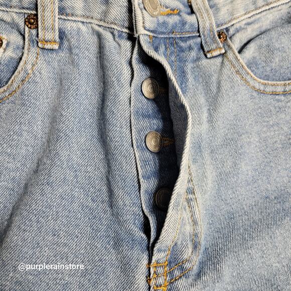 Cry Baby Jeans Size 24 Skinny High Rise Button Fly Medium Light Wash Denim - Picture 4 of 13